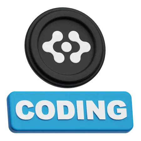 Artificial Superintelligence Alliance Coding  3D Icon