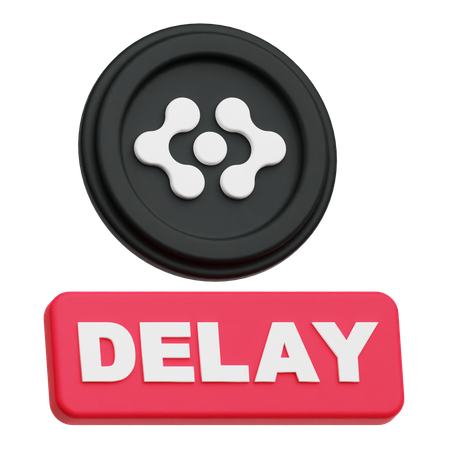Artificial Superintelligence Alliance Delay  3D Icon
