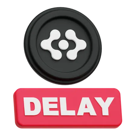 Artificial Superintelligence Alliance Delay  3D Icon
