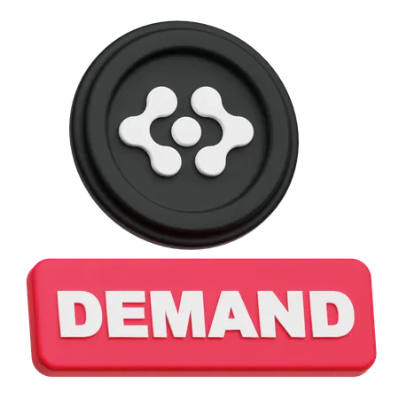 Artificial Superintelligence Alliance Demand  3D Icon