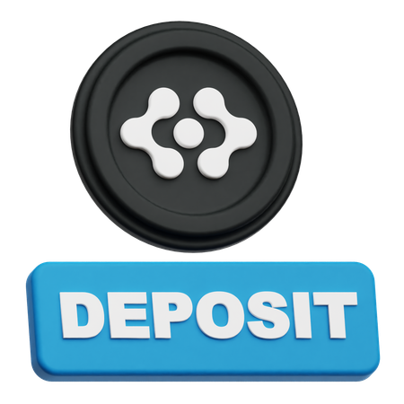 Artificial Superintelligence Alliance Deposite  3D Icon
