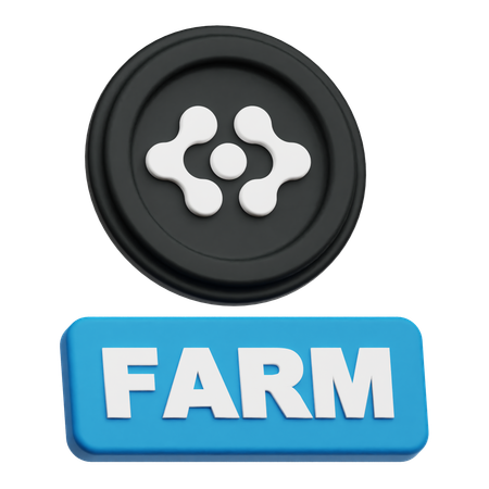 Artificial Superintelligence Alliance Farm  3D Icon