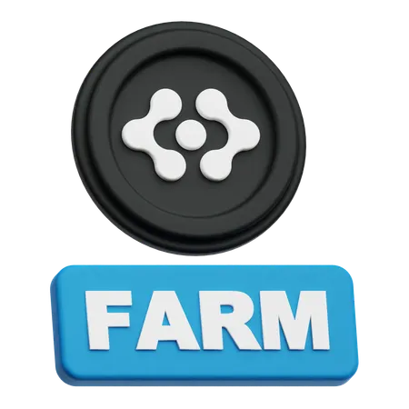 Artificial Superintelligence Alliance Farm  3D Icon
