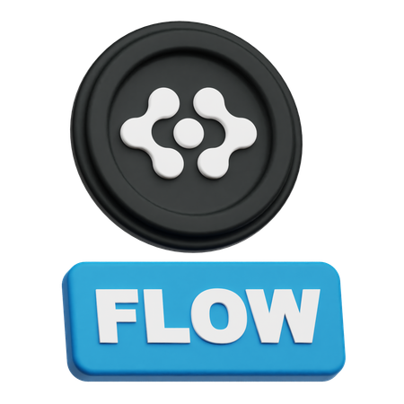Artificial Superintelligence Alliance Flow  3D Icon