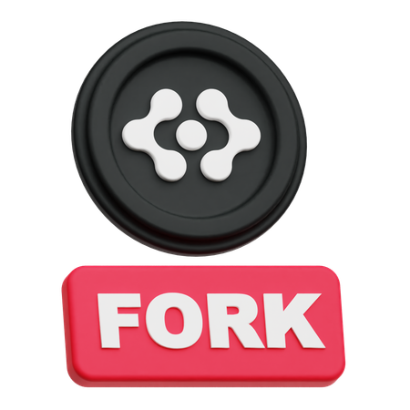 Artificial Superintelligence Alliance Fork  3D Icon