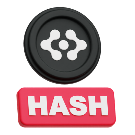 Artificial Superintelligence Alliance Hash  3D Icon