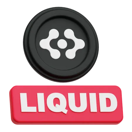 Artificial Superintelligence Alliance Liquid  3D Icon