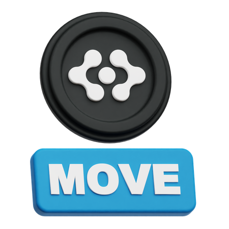 Artificial Superintelligence Alliance Move  3D Icon