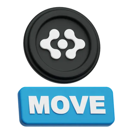 Artificial Superintelligence Alliance Move  3D Icon