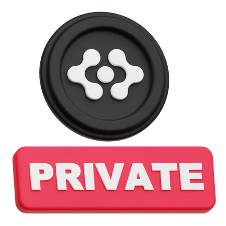 Artificial Superintelligence Alliance Private  3D Icon
