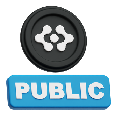 Artificial Superintelligence Alliance Public  3D Icon