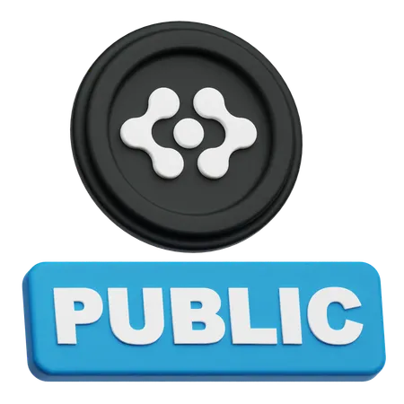 Artificial Superintelligence Alliance Public  3D Icon