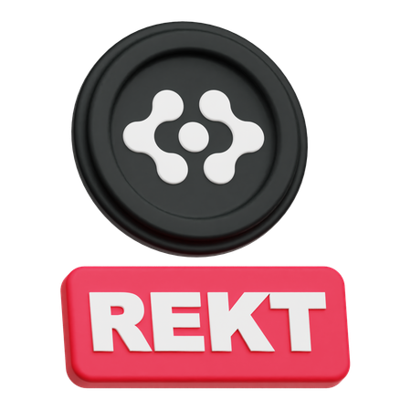 Artificial Superintelligence Alliance Rekt  3D Icon