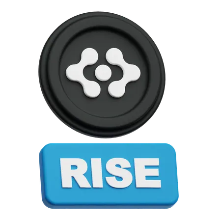 Artificial Superintelligence Alliance Rise  3D Icon