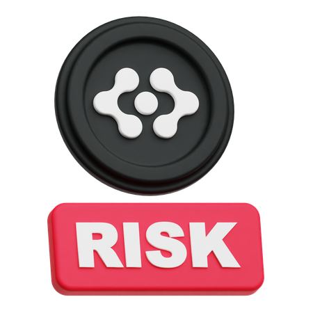 Artificial Superintelligence Alliance Risk  3D Icon