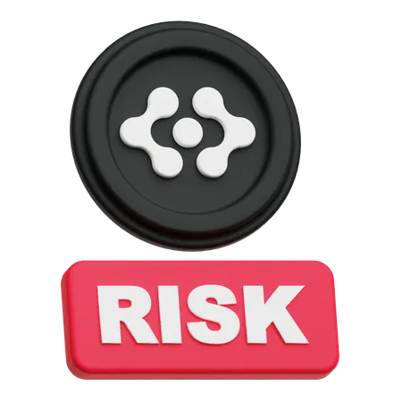 Artificial Superintelligence Alliance Risk  3D Icon
