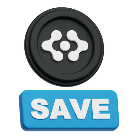 Artificial Superintelligence Alliance Save  3D Icon