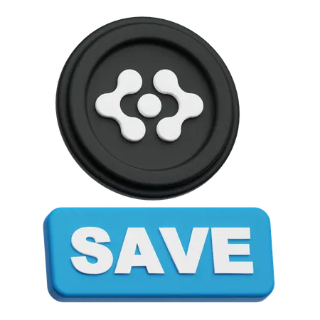 Artificial Superintelligence Alliance Save  3D Icon