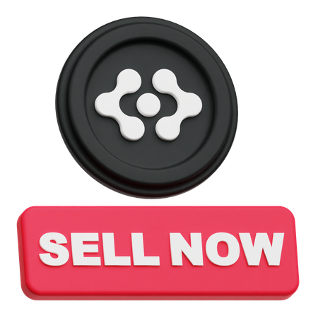 Artificial Superintelligence Alliance Sell Now  3D Icon
