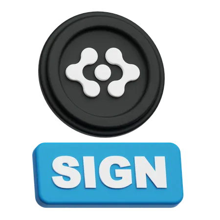 Artificial Superintelligence Alliance Sign  3D Icon