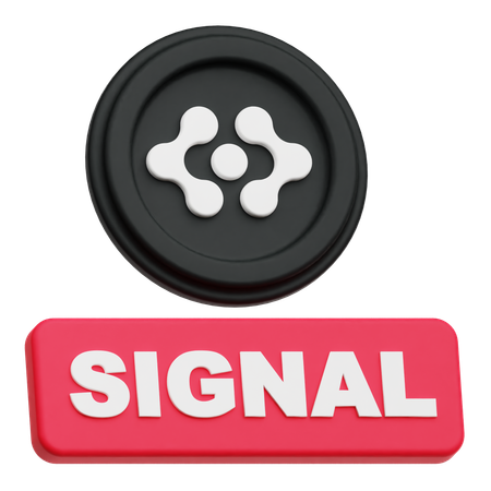 Artificial Superintelligence Alliance Signal  3D Icon