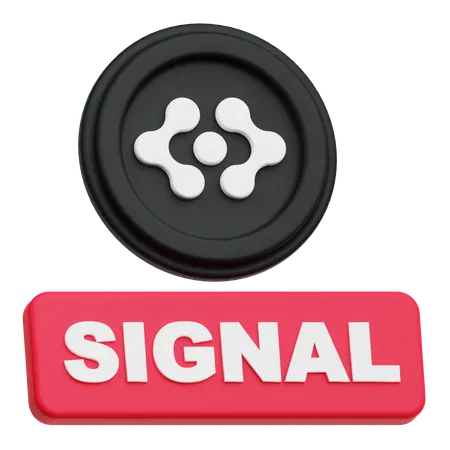 Artificial Superintelligence Alliance Signal  3D Icon