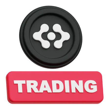 Artificial Superintelligence Alliance Trading  3D Icon