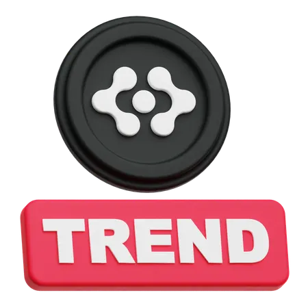 Artificial Superintelligence Alliance Trend  3D Icon