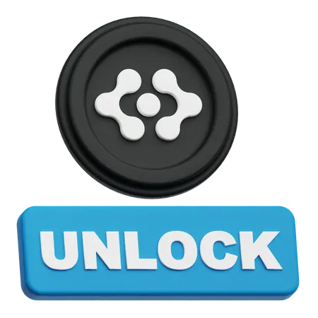 Artificial Superintelligence Alliance Unlock  3D Icon