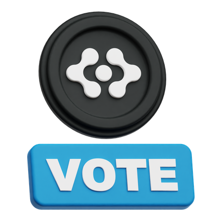 Artificial Superintelligence Alliance Vote  3D Icon