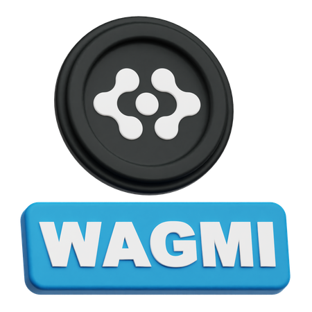 Artificial Superintelligence Alliance Wagmi  3D Icon