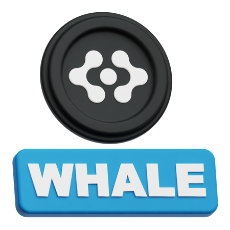 Artificial Superintelligence Alliance Whale  3D Icon