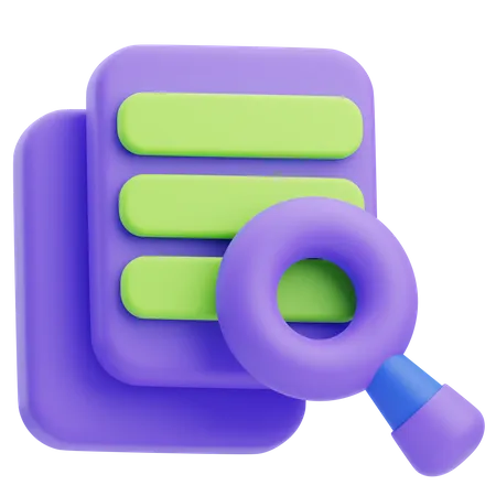 Artigo de pesquisa  3D Icon