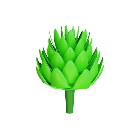 Artischocke  3D Icon