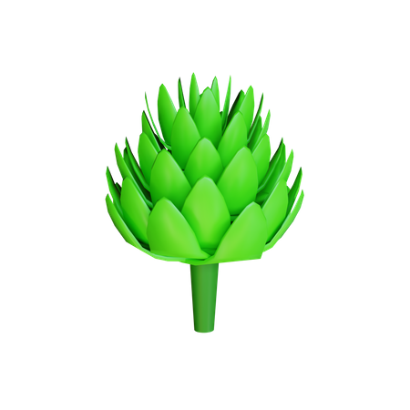 Artischocke  3D Icon