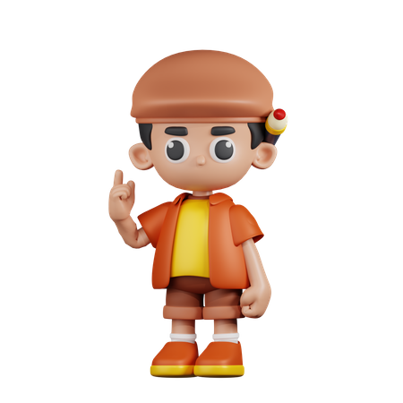 Artist Giving Advise  3D Icon