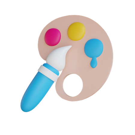 Artist Tool  3D Icon