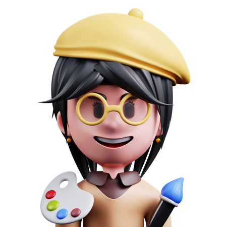 Artista  3D Icon