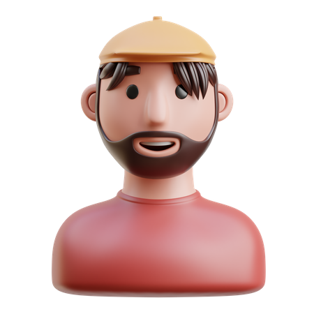 Artiste  3D Icon