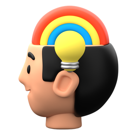 芸術的インスピレーション  3D Icon