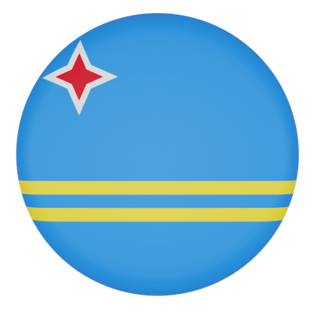 Aruba  3D Icon