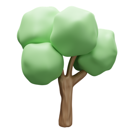 Árvore  3D Icon
