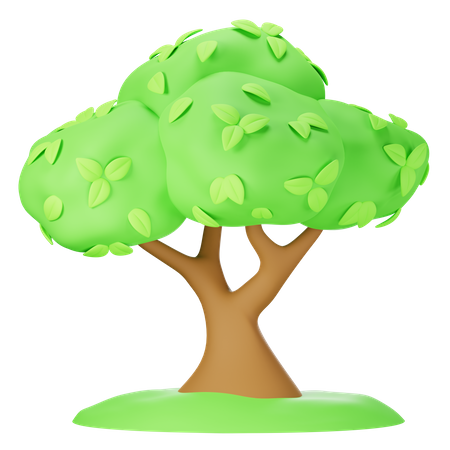 Árvore  3D Icon
