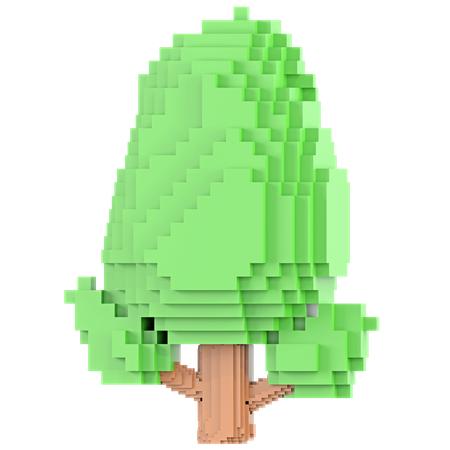 Árvore  3D Icon