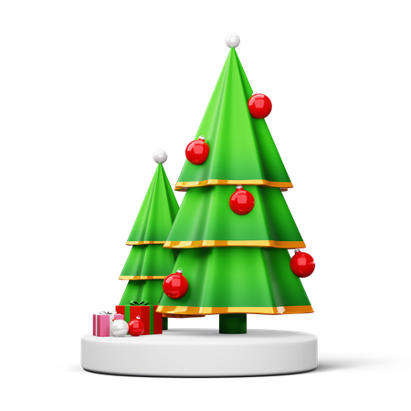 Árvore de Natal  3D Icon