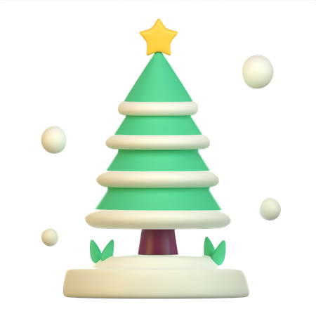 Árvore de Natal  3D Icon