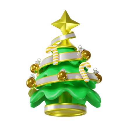 Árvore de Natal  3D Icon