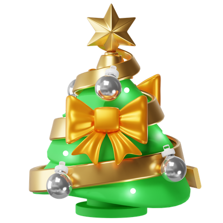 Árvore de Natal  3D Icon