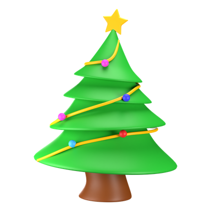 Árvore de Natal  3D Icon