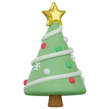 Árvore de Natal  3D Icon